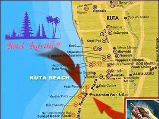 Hotel Karthi Kuta Kuta Lombok 3*,
